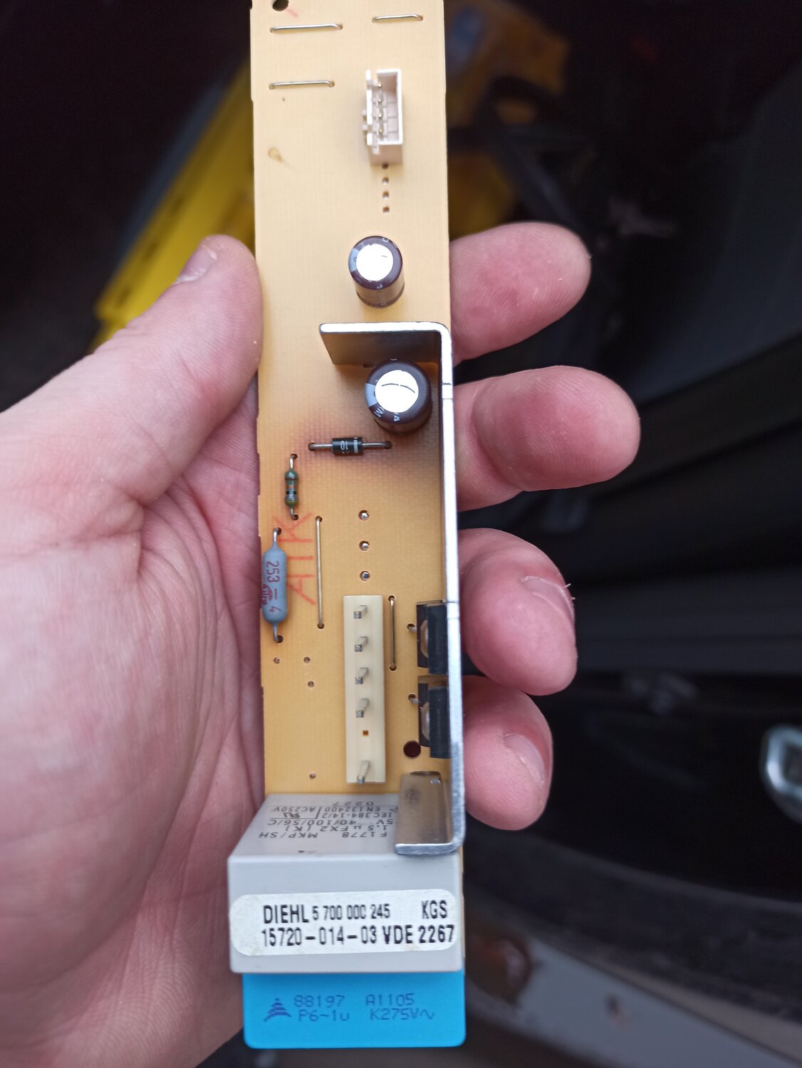 холодильник бош плата kgs, бытовая техника, плата управления, холодильник бош kgs 39310 модуль управления, техника