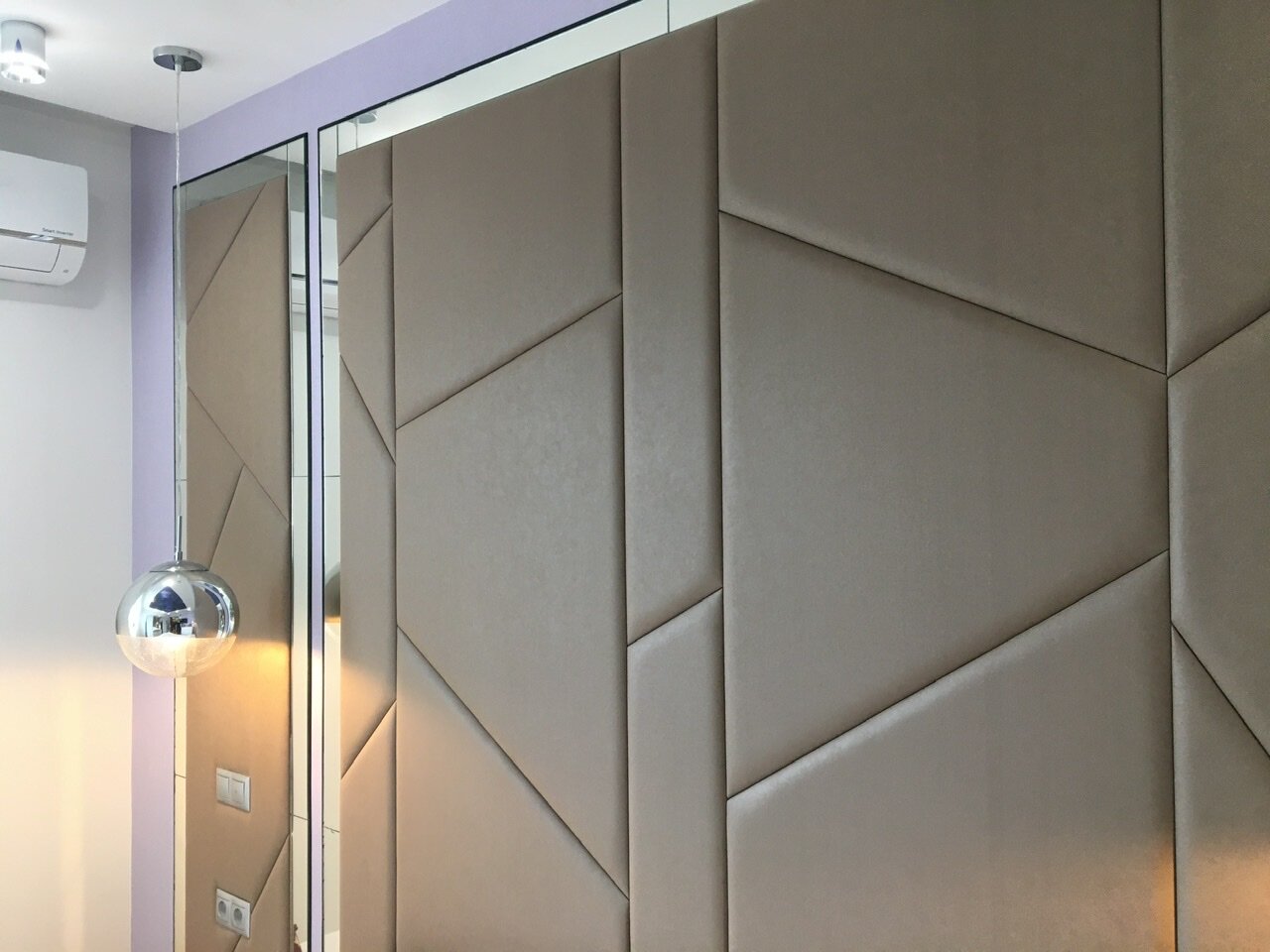 мягкие стеновые панели с профилем, стеновая панель, мягкие настенные панели, декоративная панель, стеновые панели со скрытой дверью