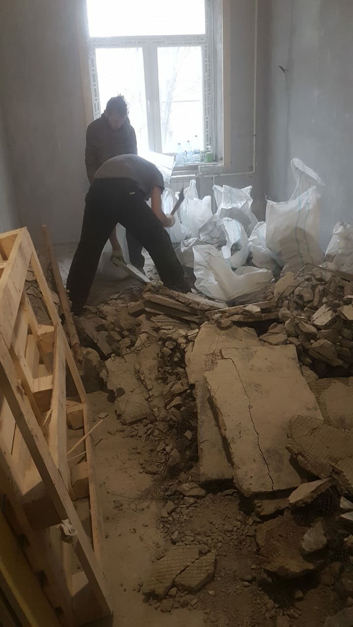 демонтажные работы, демонтаж стен казань, демонтаж стен, демонтаж, слом стен домов