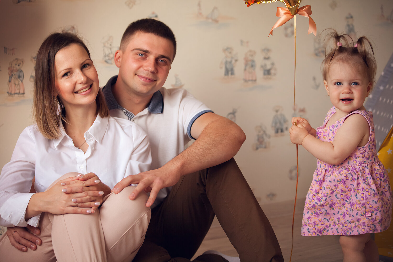 семейная фотосессия, семейный, фотосессия с дочкой 8 месяцев, фотосессия, ребёнок