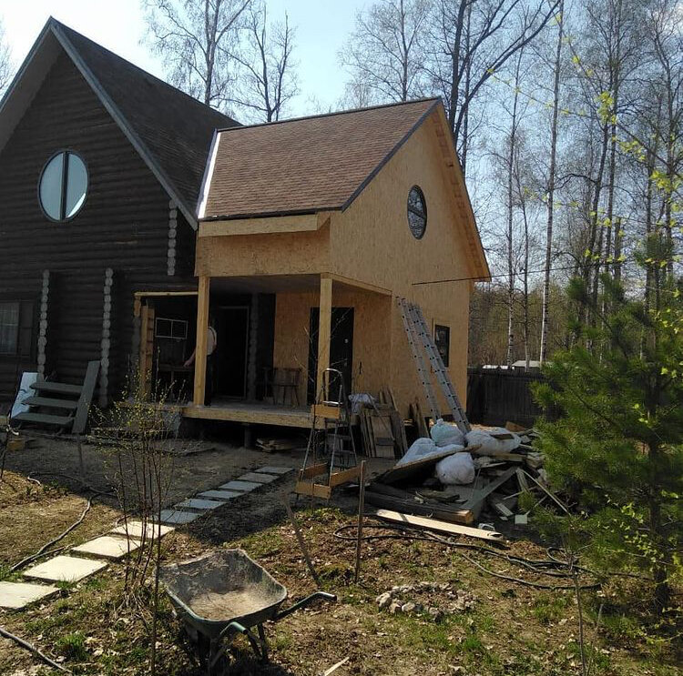 загородный дом, каркасный дом, коттедж, дом, строительство загородного дома