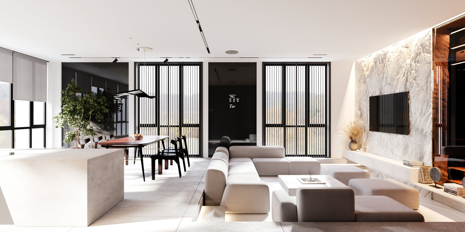 дизайн интерьера, интерьер, минимализм в интерьере, дизайн квартир, дизайн квартиры в стиле контемпорари