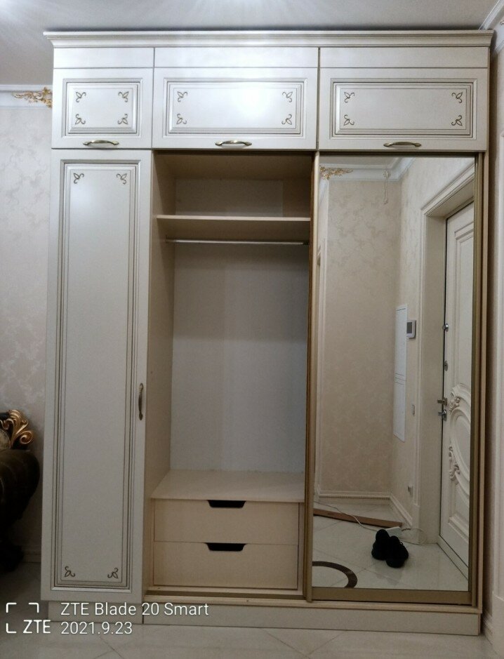 шкаф в нишу в прихожей, шкаф, встроенный шкаф в угловую нишу в прихожей, прихожая шкаф 110, прихожая в хрущевке с антресолями