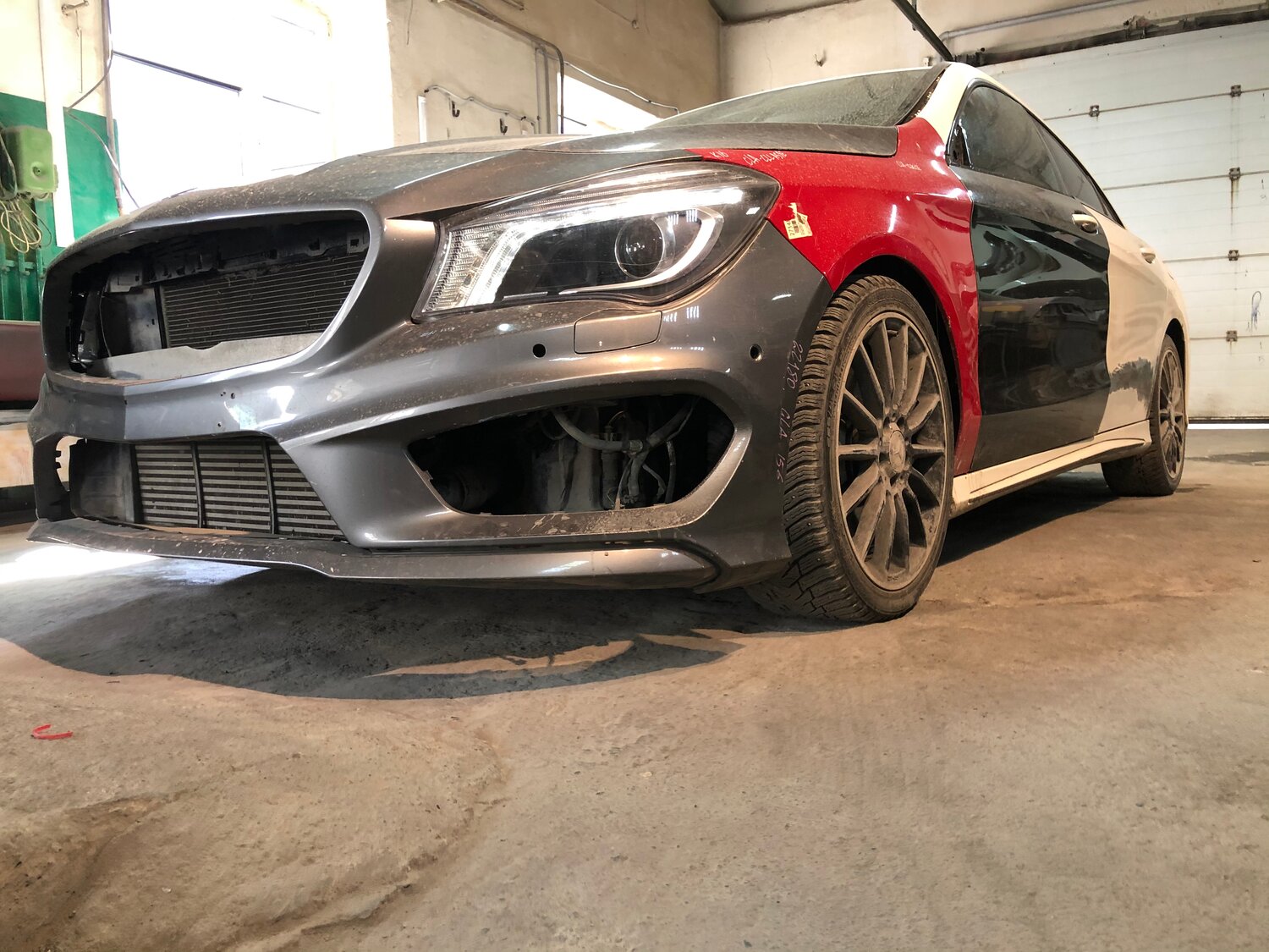 сплиттер w205, обвес brabus w218, сплиттер на мерседес w205, mercedes-benz, Mercedes-Benz CLA-klasse AMG