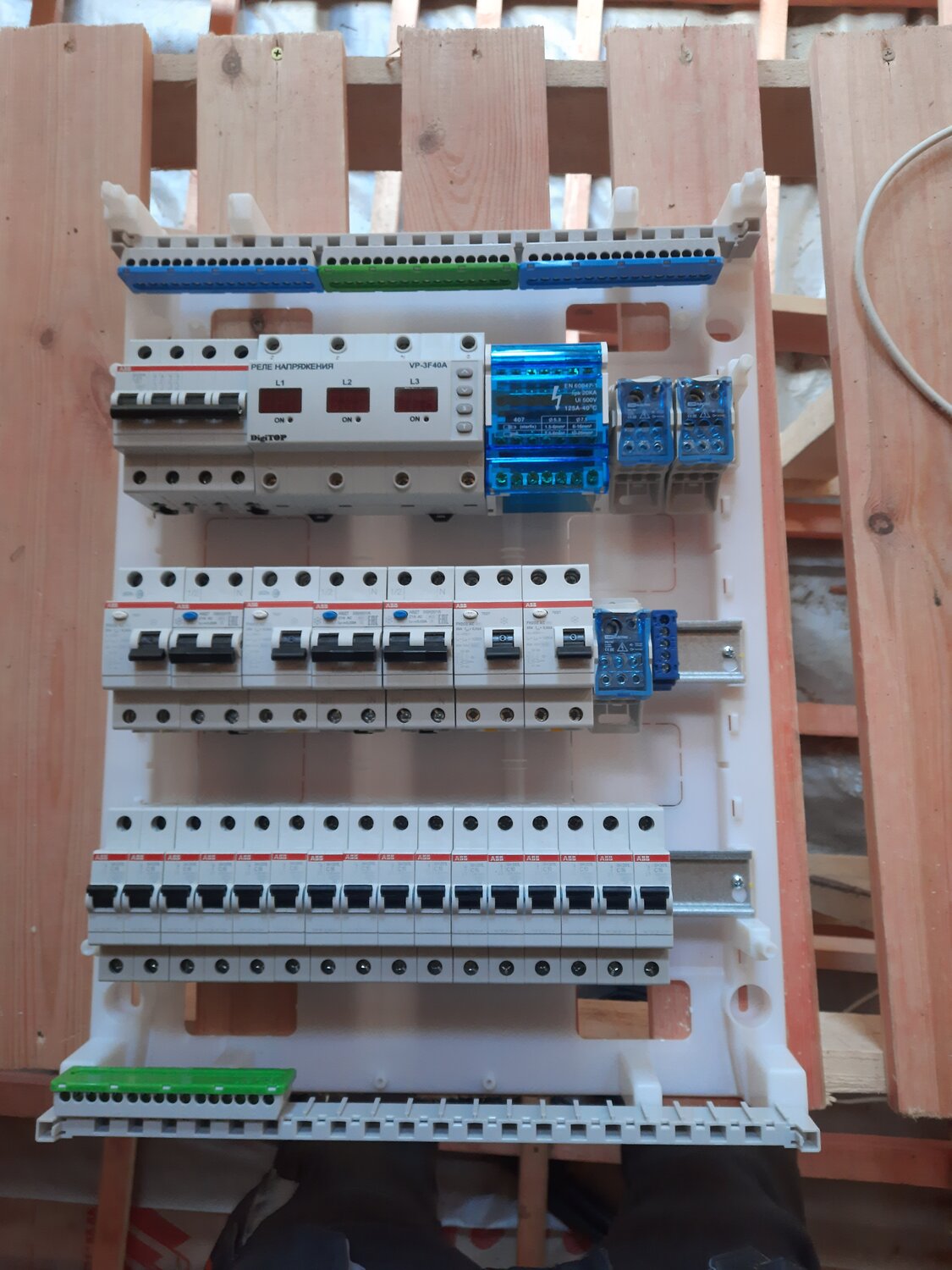 сборка электрического щита abb mistral, электрощит abb mistral 41 48, сборка электрощита, электрощит, электрический щит