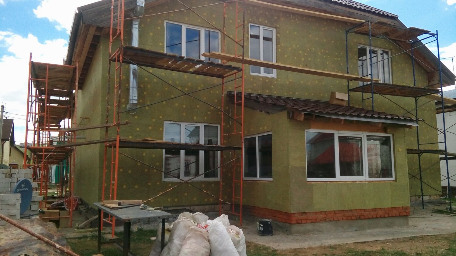 Утепление фасадов