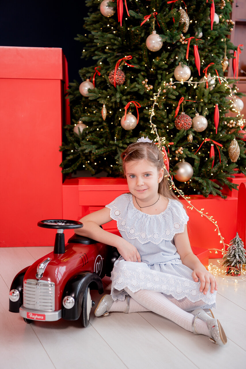 новогодняя фотосессия, новогодняя коллекция, девочка, детская фотосессия, человек