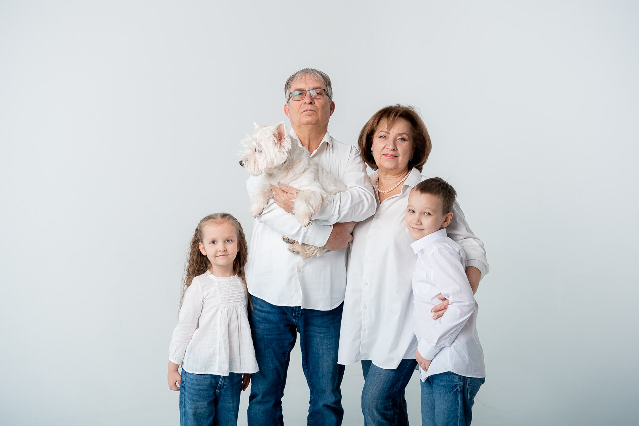 ребенок, человек, семейная фотосессия в студии, семейная фотосессия, семья