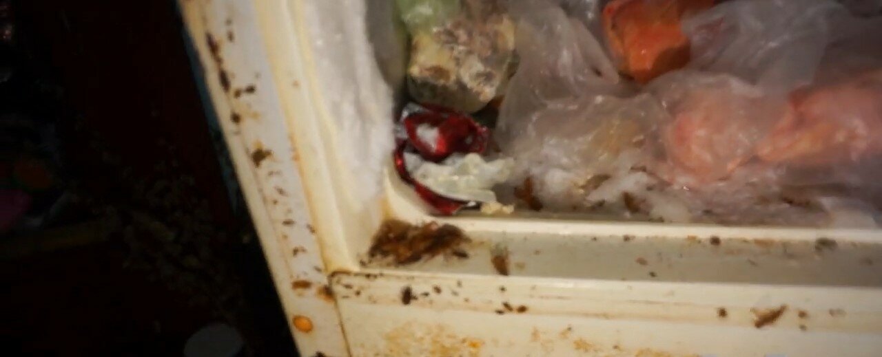 морозильная камера, морозилка, морозильный ларь, холодильник бу, грязный холодильник