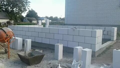кладка газобетонных блоков, кладка стен из газобетонных блоков, кладка из газобетонных блоков, газобетонные блоки, газосиликатные блоки