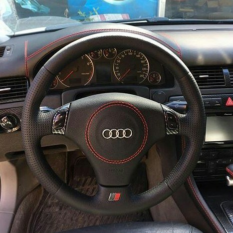 audi a6 c5 руль, руль sti алькантара, автомобиль, руль фольксваген пассат 2008, руль