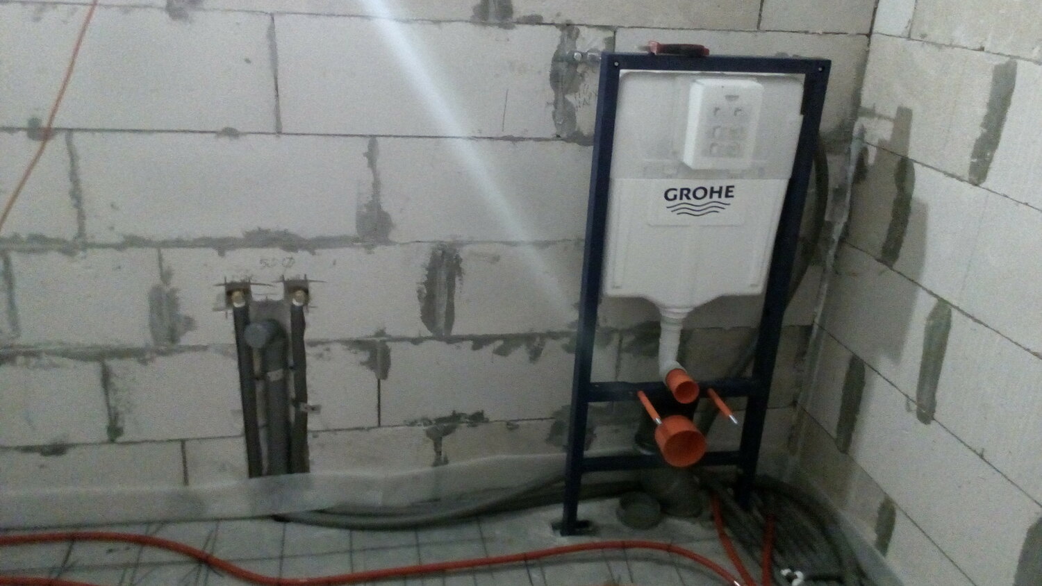 монтаж инсталляции унитаза grohe, разводка канализации под инсталляцию, монтаж инсталляции грое, инсталляция шириной 400 grohe, инсталляция для унитазов