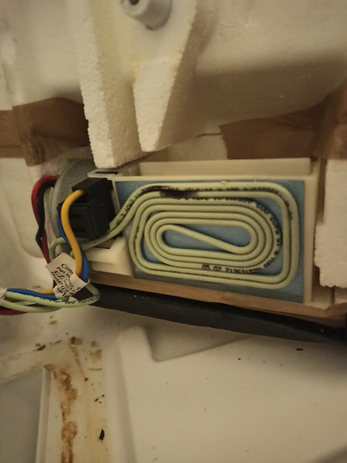 заслонка холодильника bosch, бытовая техника, заслонка bosch 350077, заслонка вентилятора холодильника бош kgn 39v115r, коробка для разводки электропроводки