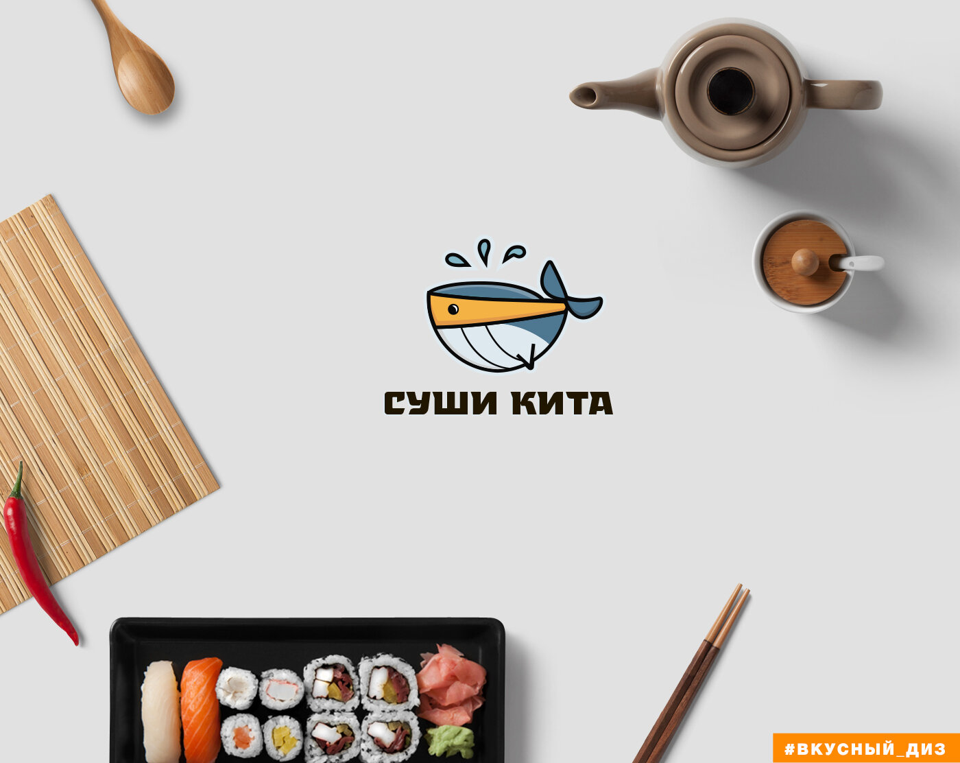 флэт лэй суши, суши роллы, суши на деревянном столе, роллы фон, японская кухня фон