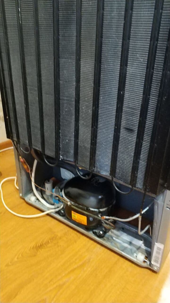 бытовая техника, холодильник, техника, бытовая техника холодильник, задняя стенка холодильника