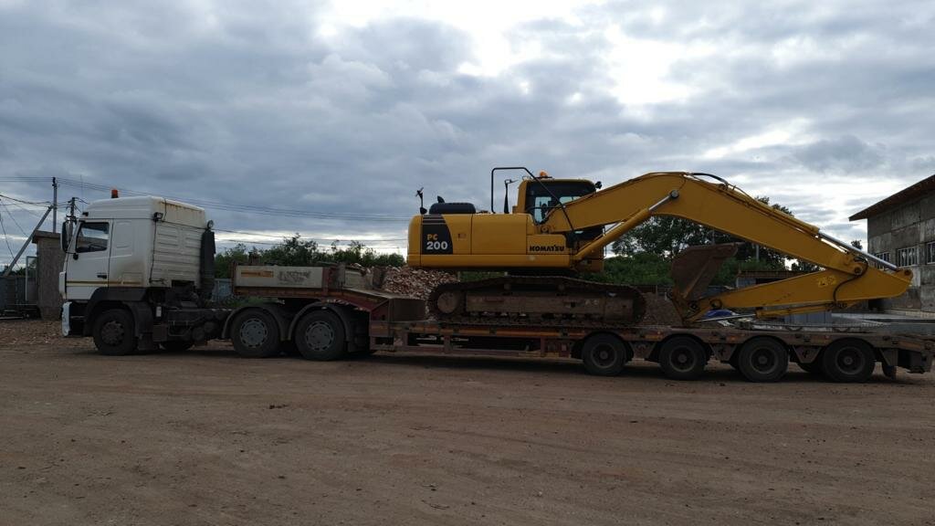 трал 25 тн, cat 324 негабарит технические характеристики, экскаватор caterpillar 320 на трале, разрешение на перевоз экскаватор хундай 210 на трале, строительная техника