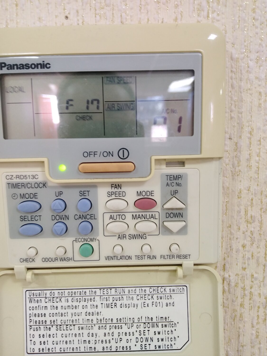 пульт panasonic cz-rd513c, проводной пульт кондиционера панасоник, проводной пульт для кондиционера хитачи, пульт для кондиционера панасоник cwa75c 3196, panasonic cz-rd513c пульт управления проводной