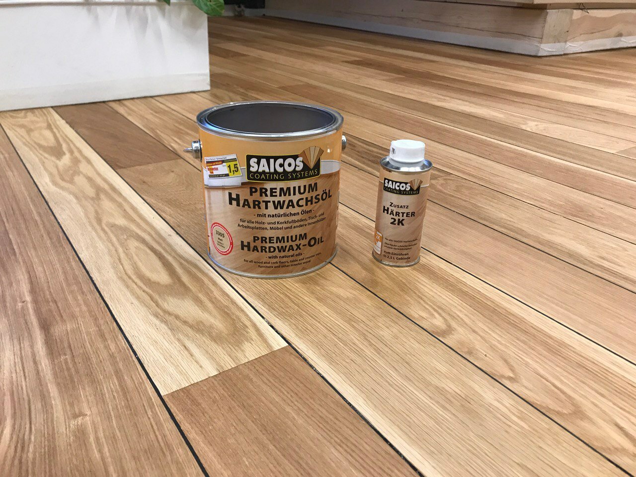 saicos hartwachsol premium 3381, saicos premium hartwachsöl, saicos premium hartwachsol, масло для паркета, масло с твердым воском saicos premium hartwachsol