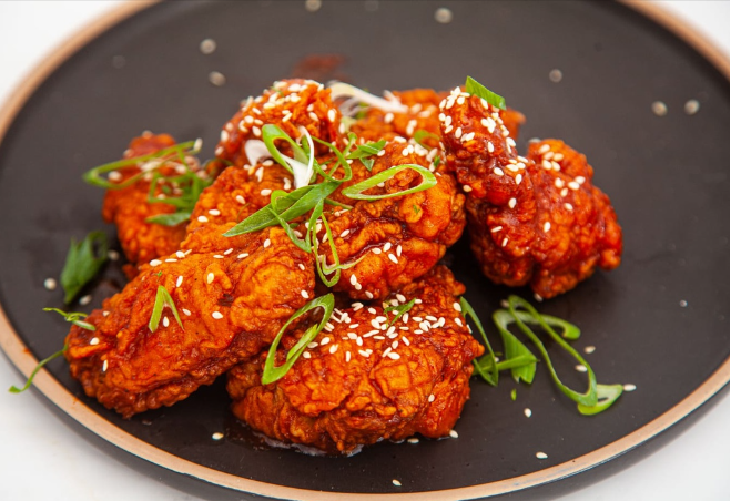 фрайд чикен корейски, корейская курица, корейская курочка, чикен, корейский чикен