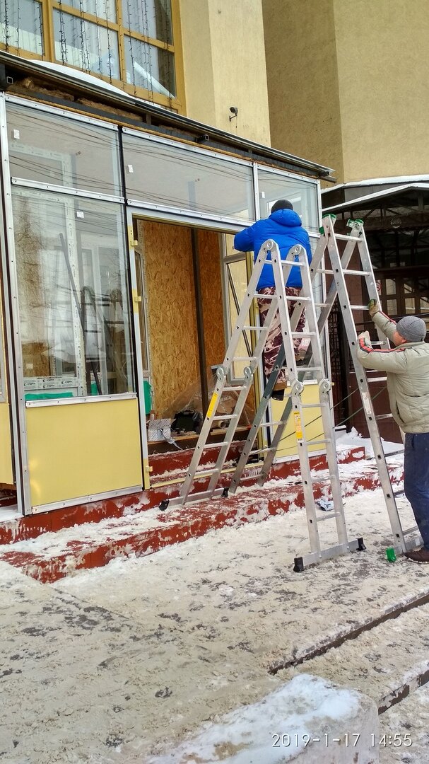 Монтаж окон