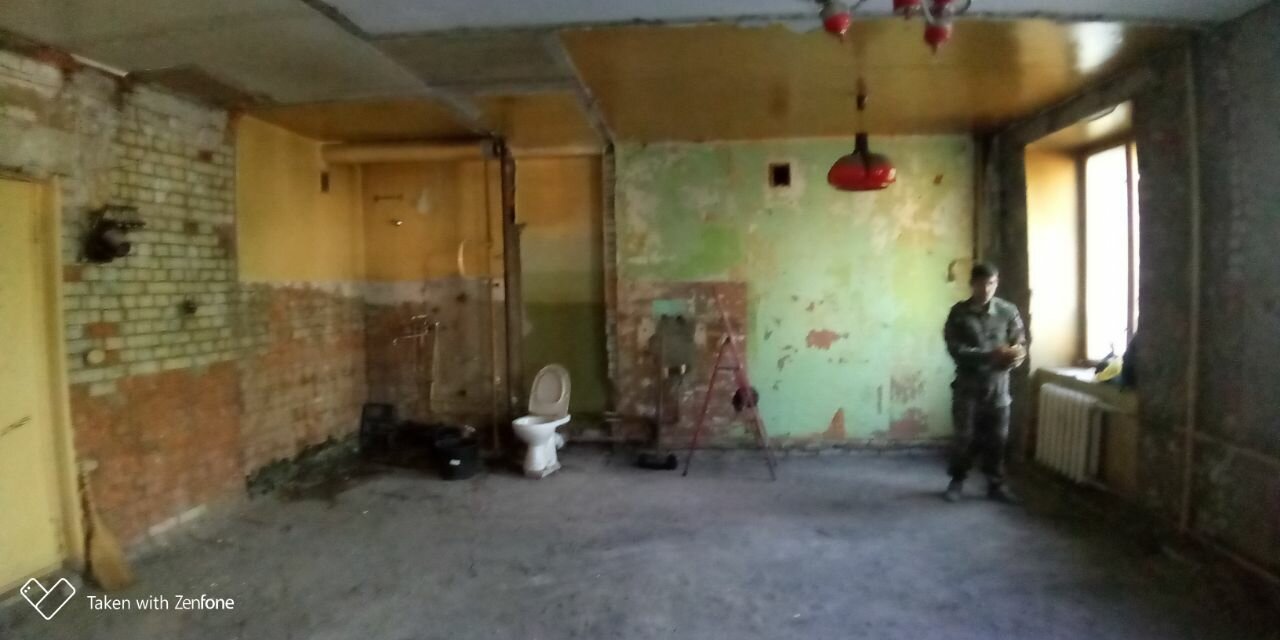 Демонтаж стяжки