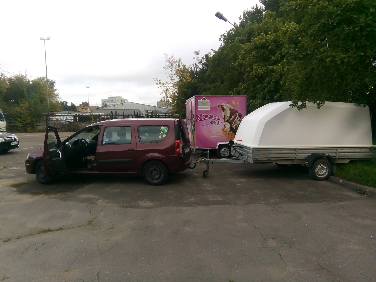 автомобиль, авто, прицеп, каркас мзса 817705, прицеп сталкер 829431