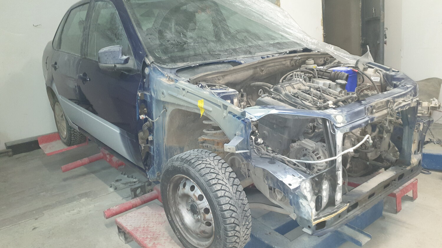 автомобиль, авто, кузовной ремонт, кузов, вытяжка кузова  калины