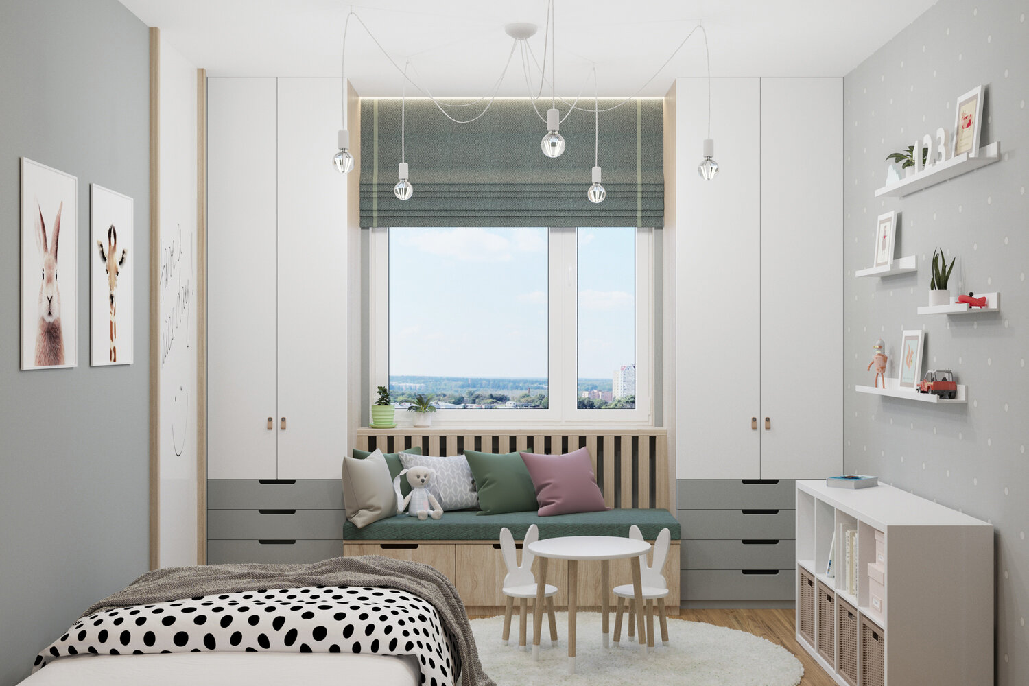 детская комната, дизайн интерьера, интерьер, дизайн квартир, комната для подростка