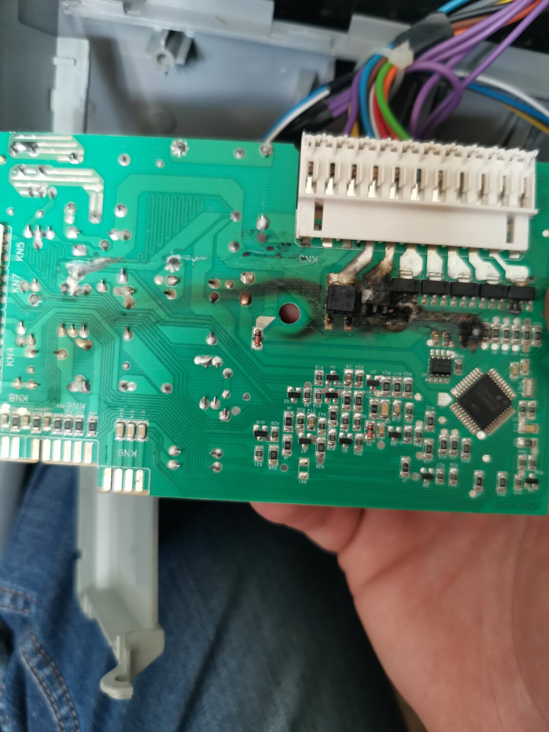 деталь, плата управления, блок управления, electronics, ремонт
