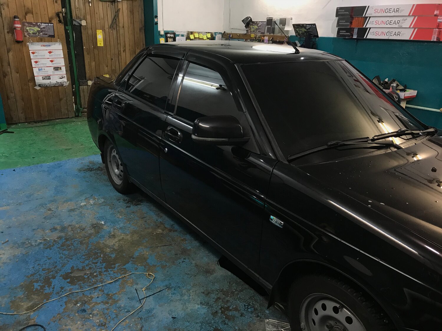 lada priora, тонировка, тонировка на ладу 12, авто, ваз 2110 -140