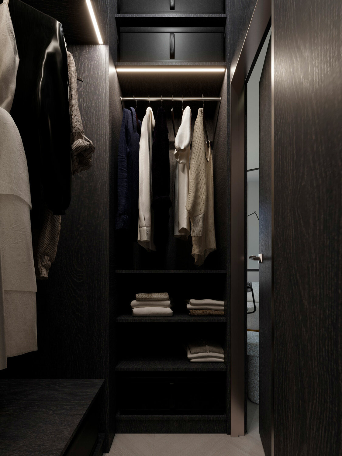 гардеробная комната, узкая гардеробная, гардеробная, мини гардеробная, гардеробные