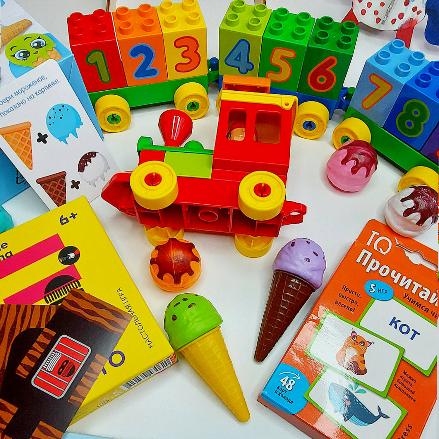 lego duplo конструктор поезд с цифрами 10558, duplo lego, математический поезд lego duplo, lego duplo паровоз, lego duplo животные паровозик