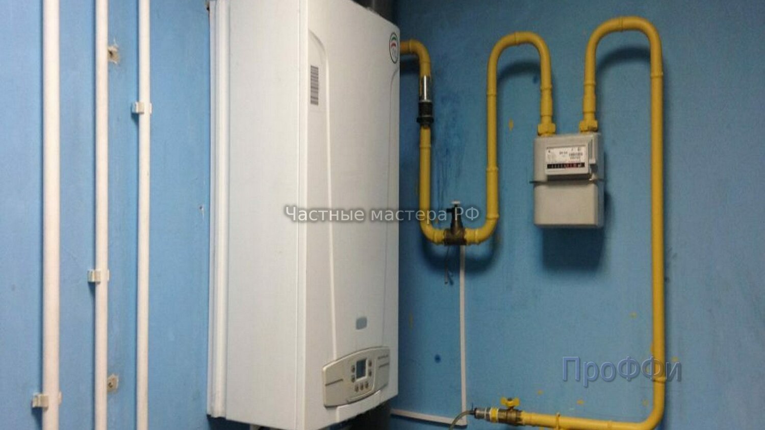 газовый котёл, газовая труба, подвод газа к котлу, котел, отопление