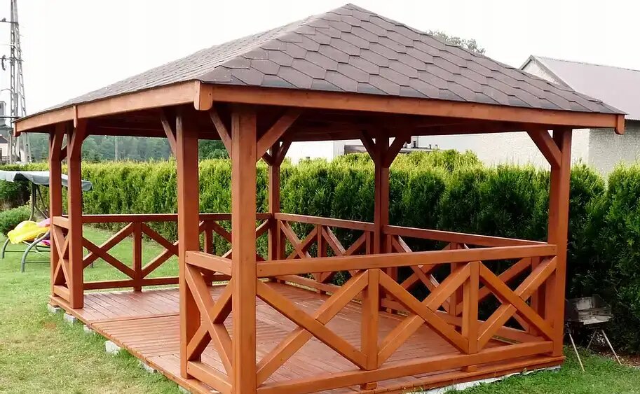 беседка 3х4 бс 306, деревянная беседка, беседка деревянная 3х3м, беседка, беседка деревянная 6х4