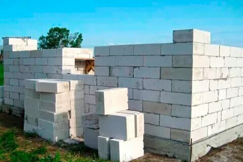 газобетонные блоки, газосиликатные блоки, кирпич силикатный поревит, пеноблоки для строительства, кладка стен из газобетонных блоков
