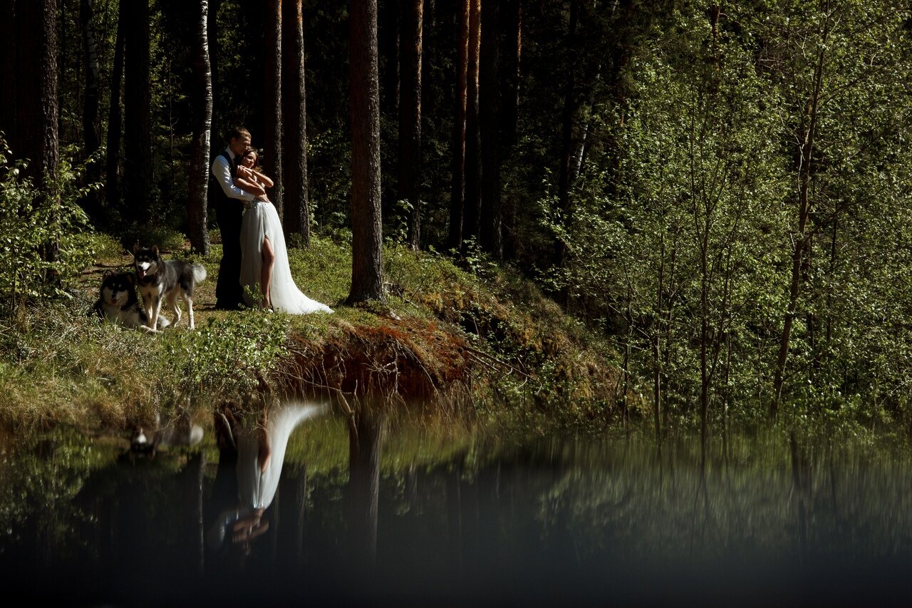 свадебная фотосессия в лесу, фотосессия свадьба в лесу, свадебная фотосъёмка в лесу, свадьба в лесу, свадьба на природе