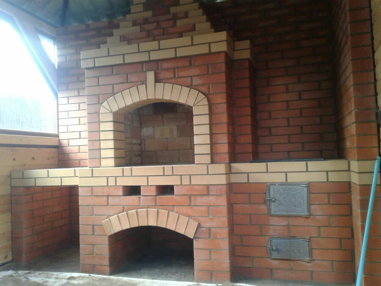 печник, печь барбекю аркой шамотный кирпич, печник бугуруслане, арка барбекю из шамотного кирпича, печник каменск-уральский