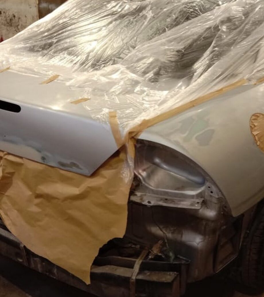 покраска крыла автомобиля, авто, автомобиль, покраска, кузовной сварка для капот