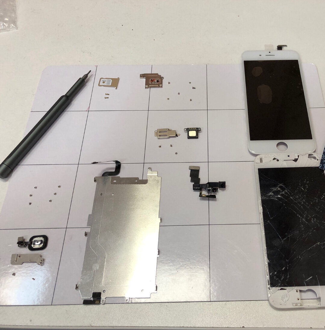 ремонт айфонов в пушкино, смартфон, техника, комплектующие iphone 6s, ipad pro 2020 teardown