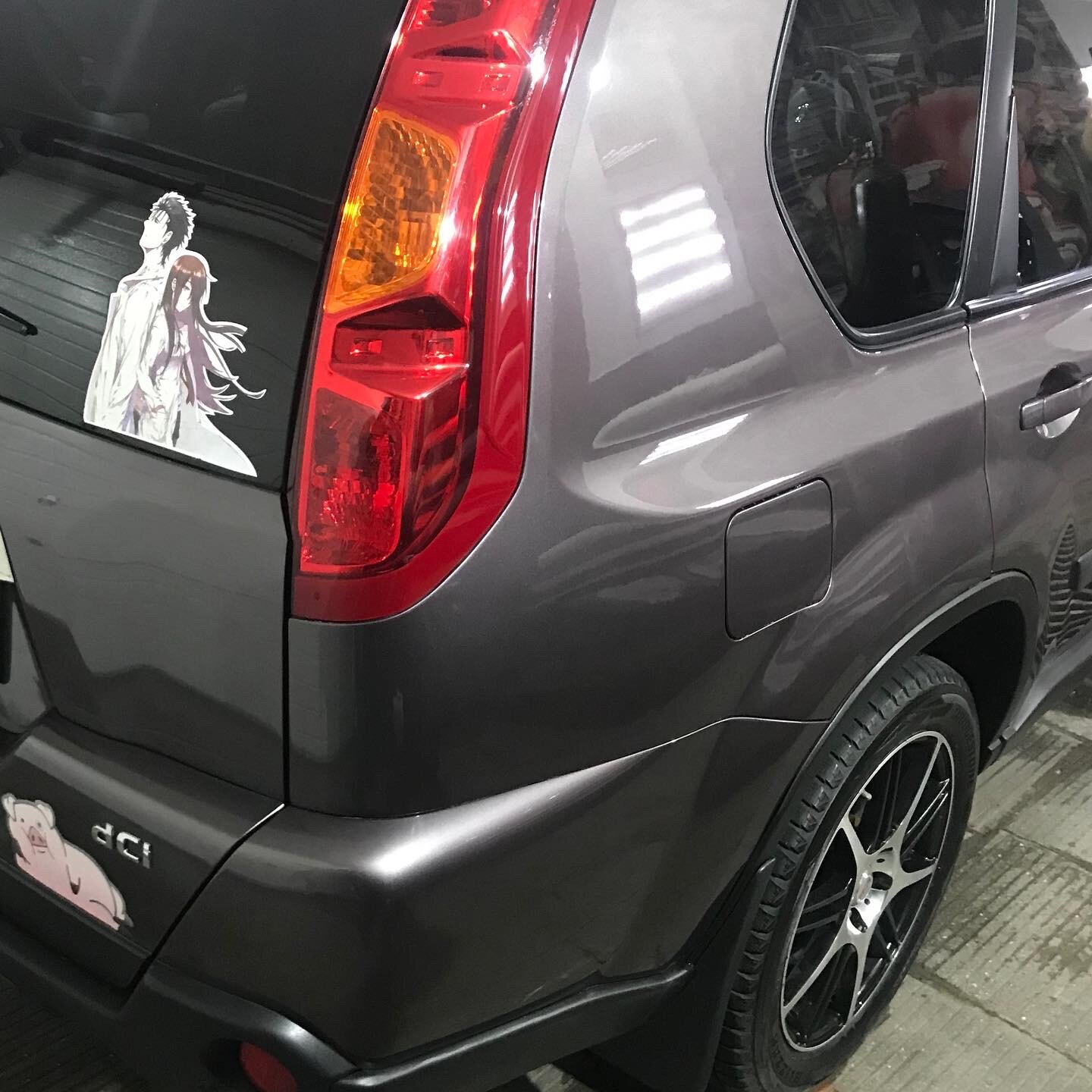 nissan x-trail, автомобиль, авто, крышка багажника nissan x-trail t31, защитные молдинги переднего бампера ниссан х-трейл т31