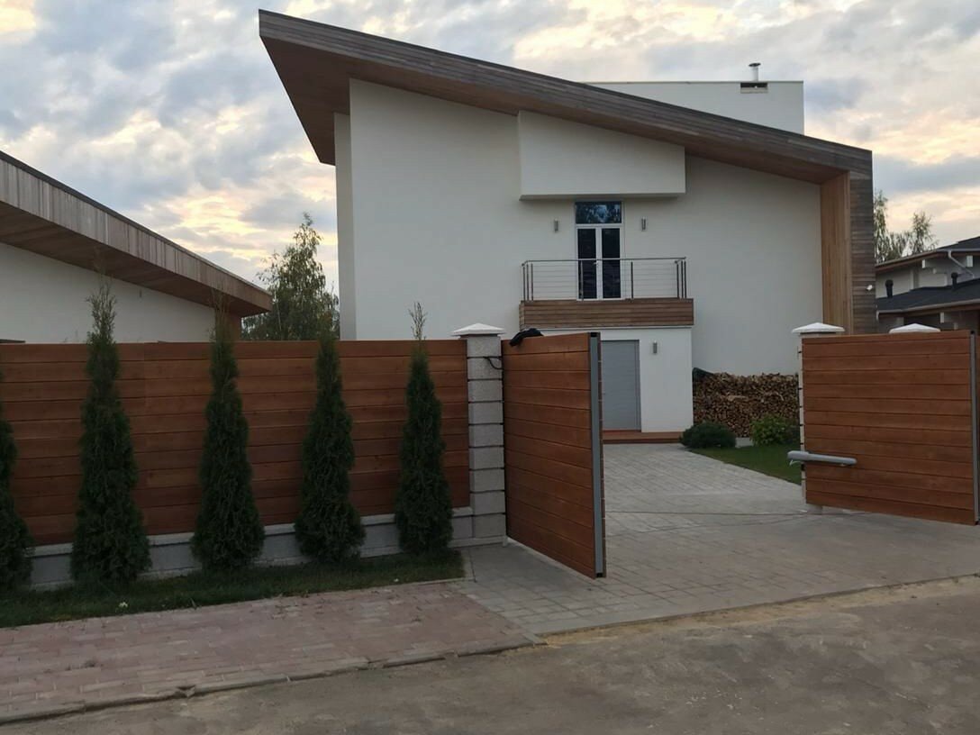 коттедж, дом, загородный дом, заборы частных домов в европе, новые дома