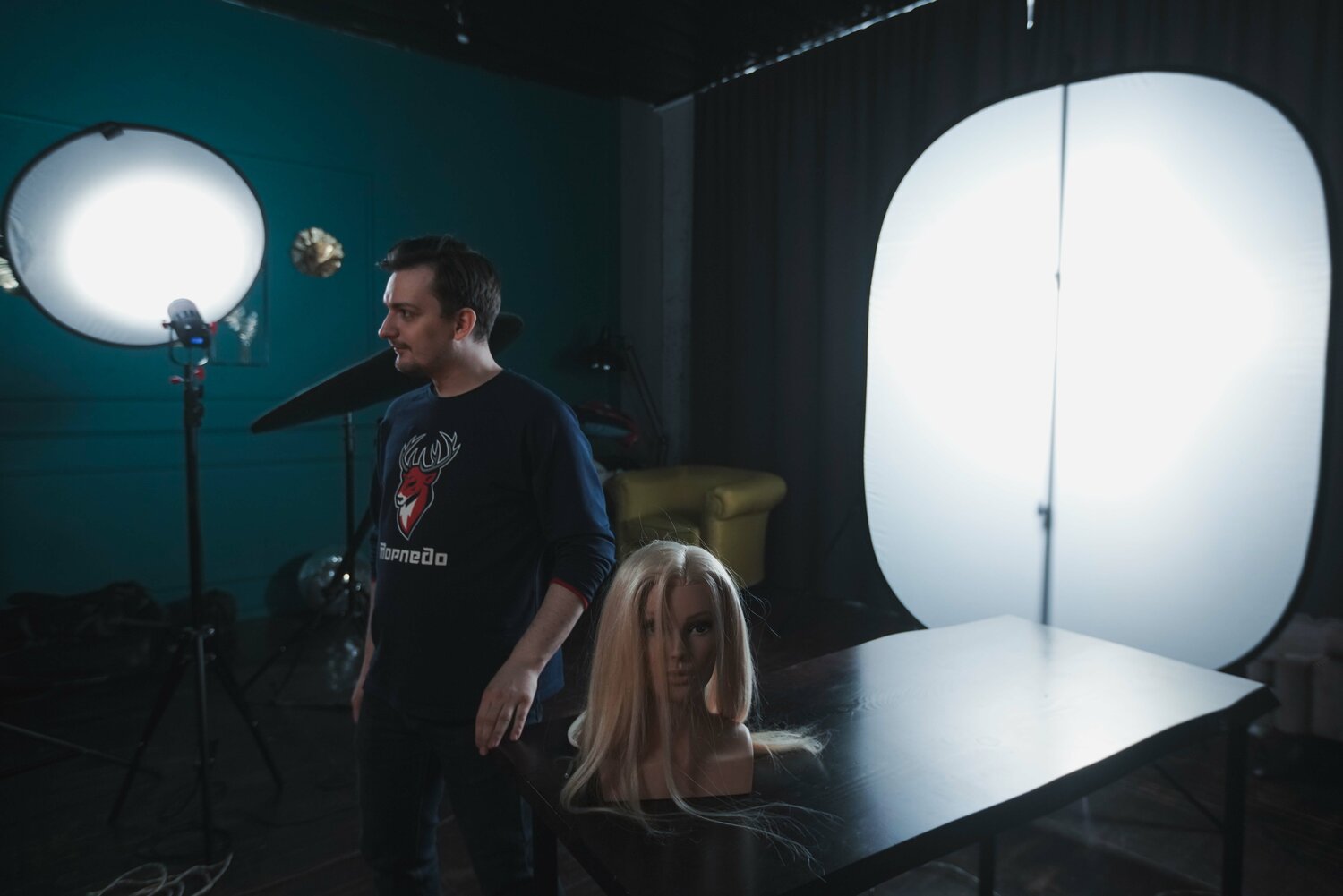фотостудия, студия, домашняя фотостудия, съемка в фотостудии, девушка