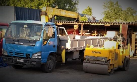 спецтехника самосвал, грузовой автомобиль, техника, спецтехника, мерседес манипулятор 5т