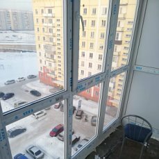жилой комплекс, лоджия, квартира, окна, балкон
