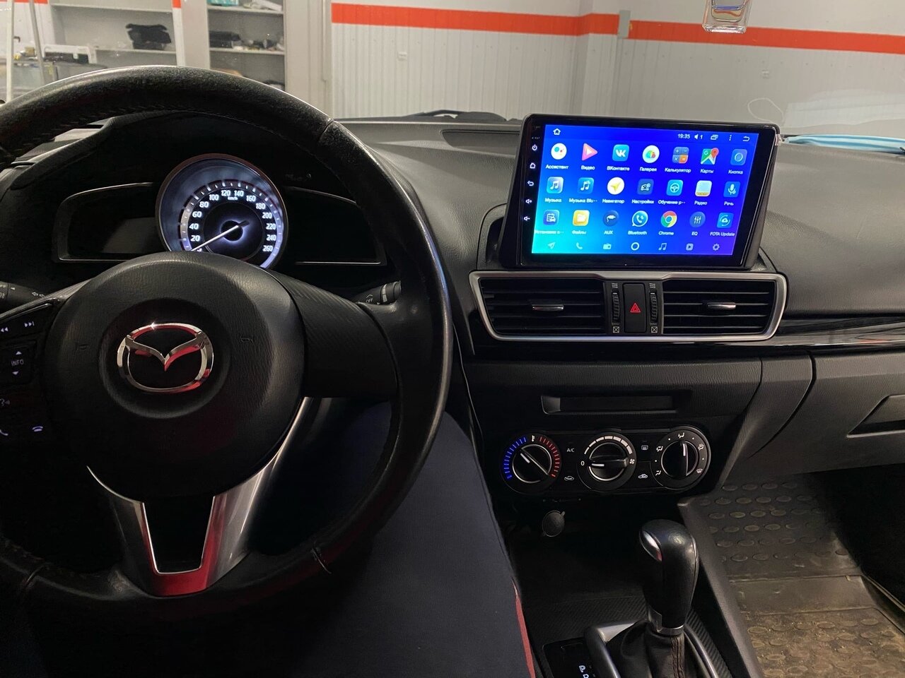 автомобиль, авто, ауди а3 седан руль, головное устройство mazda cx-5, Mazda 3 III