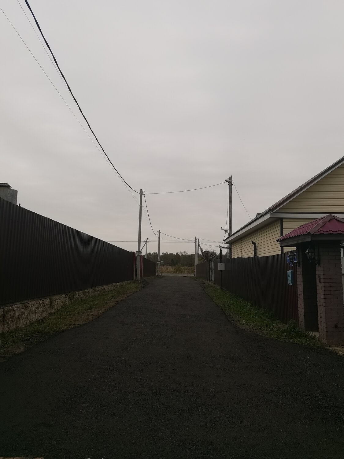 участок, в деревне, днп радужный можайский район, забор, улица
