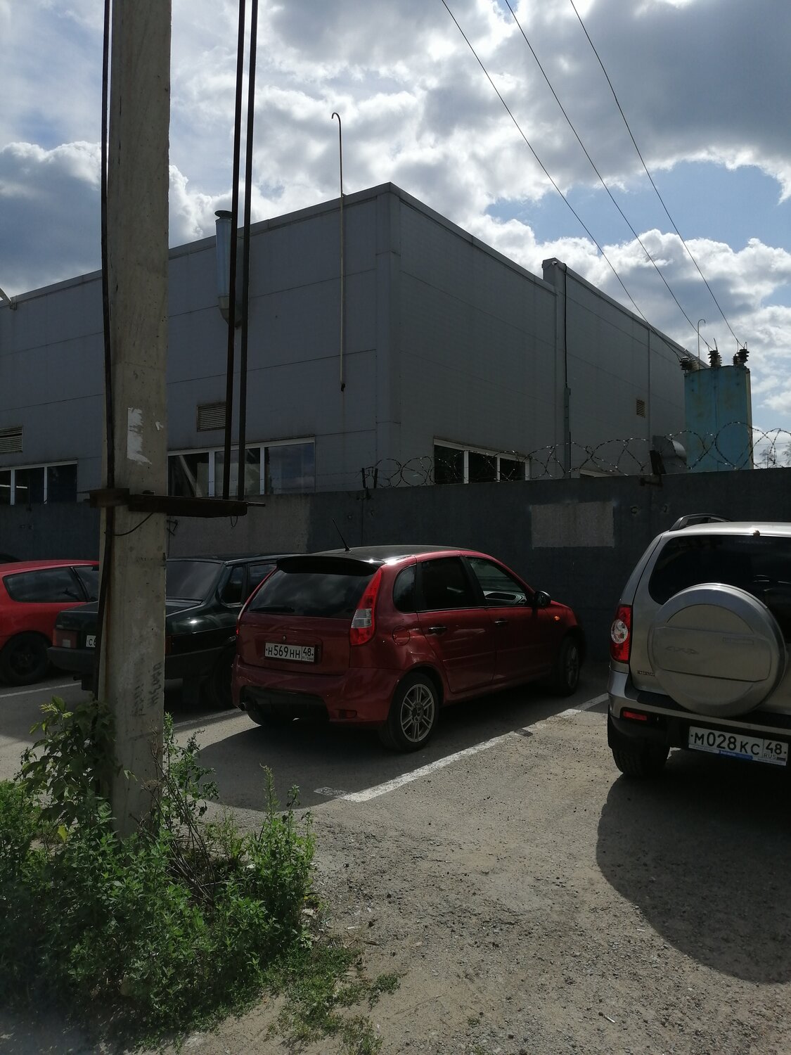 автомобиль, авто, здание, автосервис, калина 11183