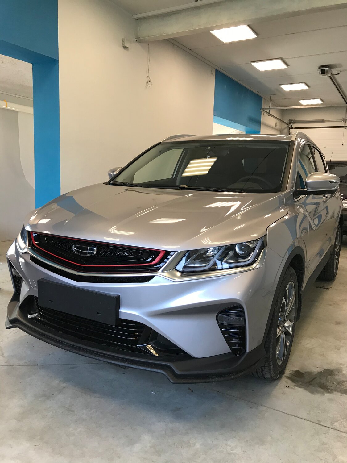 geely coolray, geely coolray 2020, geely coolray 2020 серый, geely coolray 1.5 amt, 2020, geely coolray black