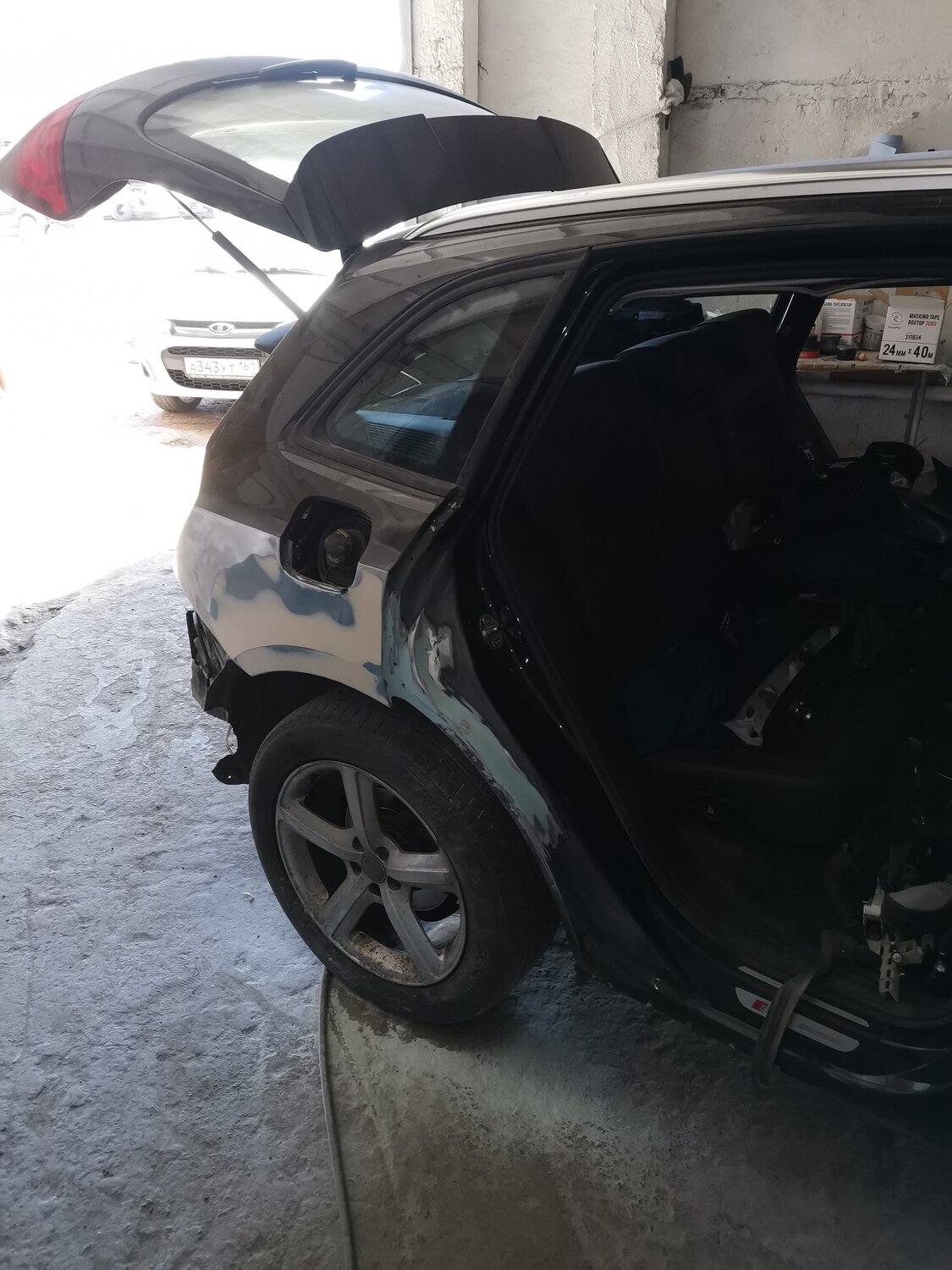 автомобиль, авто, машин, четверть форд фокус 2, сгоревшая машина около школы 41 хабаровск