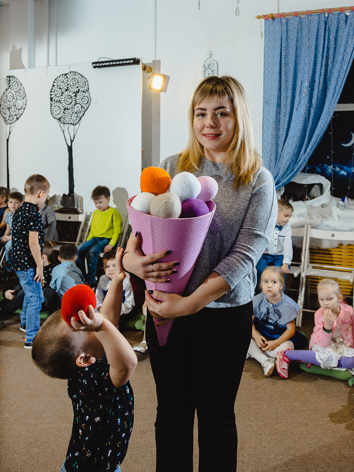 детский праздник, детский дом, игровая программа, светогорск центр радость, аниматор рязань на дом день рождения ребенка